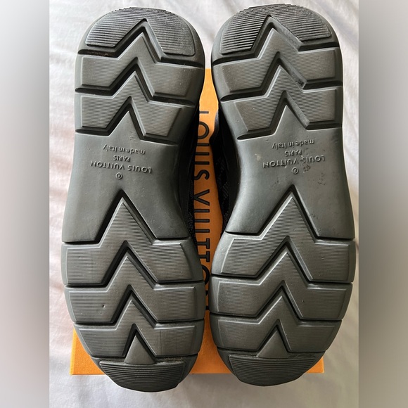 Louis Vuitton Fastlane 'Damier - Black Graphite' Mens Size 8 1/2 - Picture 6 of 11